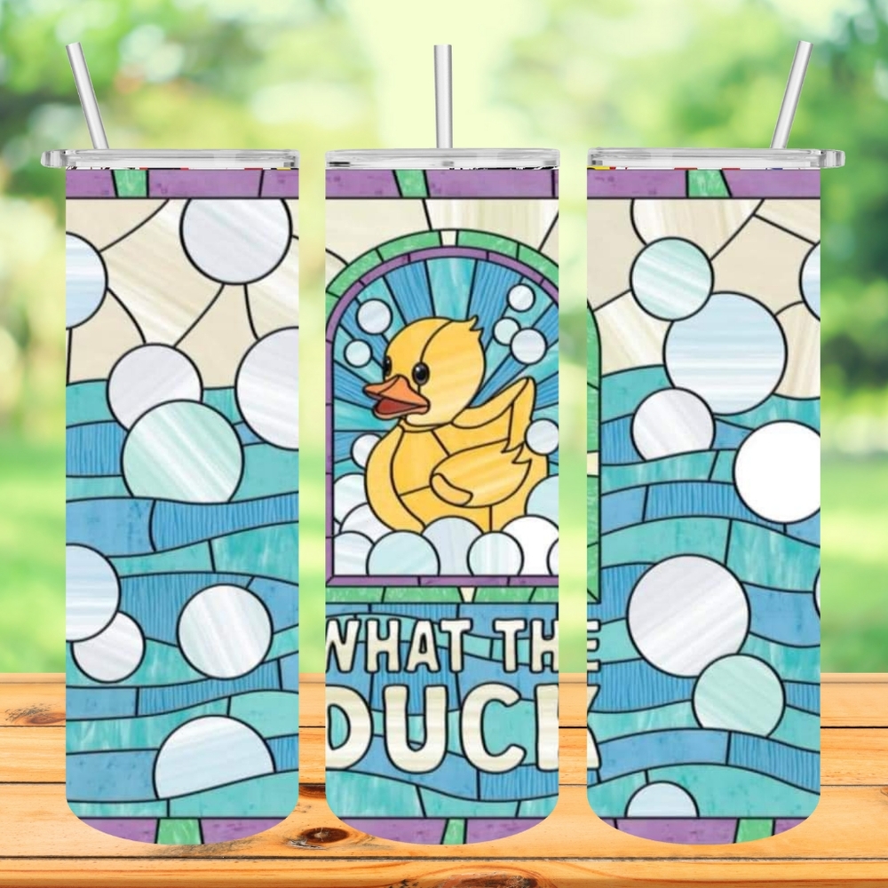 What the Duck 20oz hot/cold tumbler
